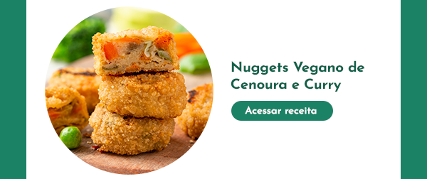 Nuggets Vegano de Cenoura e Curry