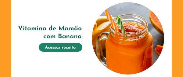 Vitamina de Mamao com Banana