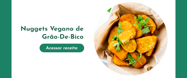 Nuggets Vegano de Grão de Bico