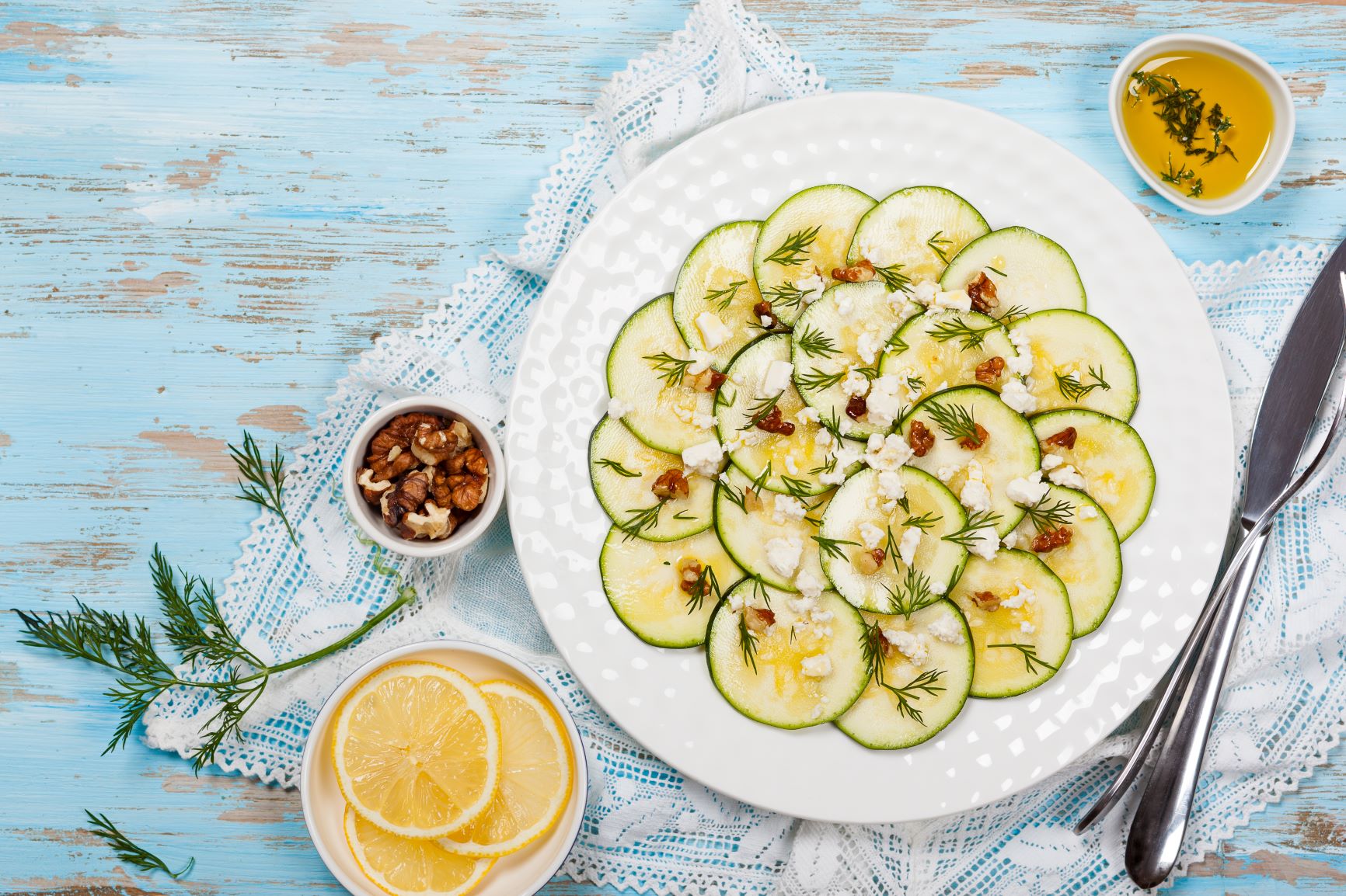 Carpaccio de Abobrinha