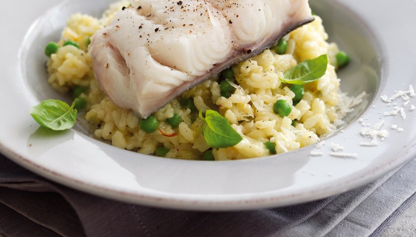 Bacalhau com risoto