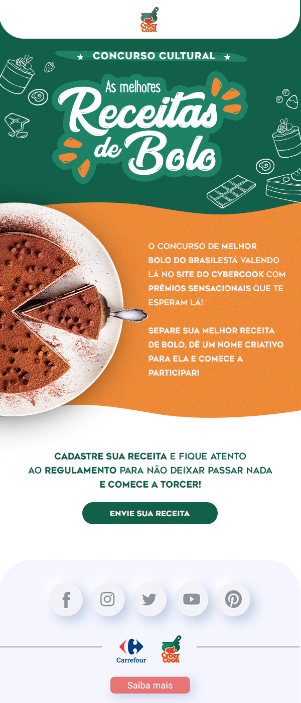 As melhores Receitas de Bolo