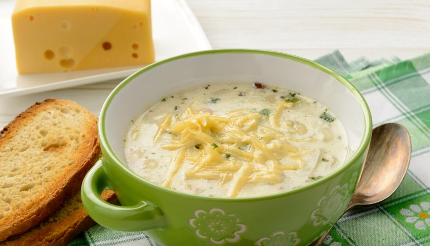 Sopa Cremosa de Queijo