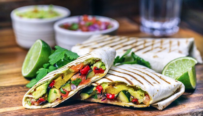 Wrap de Legumes