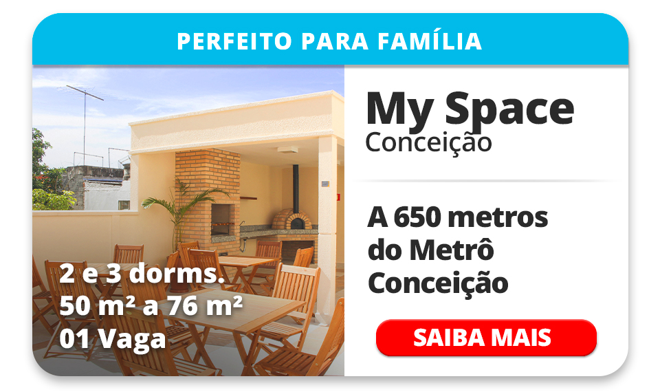 MY SPACE CONCEI&Ccedil;&Atilde;O ? 2 E 3 DORMS ? 50m&sup2; a 76m&sup2; ? 01 VAGA 
