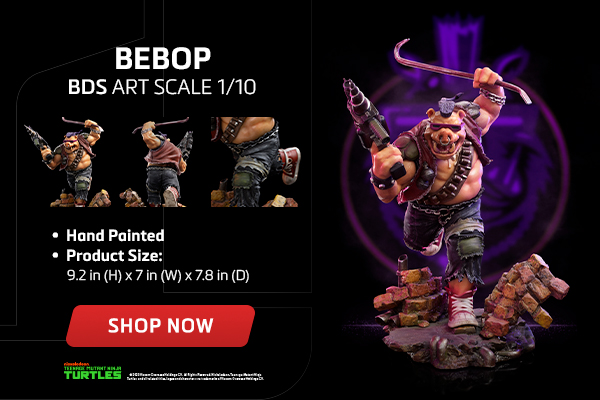 Statue Bebop - TMNT - BDS - Art Scale 1/10 - Iron Studios