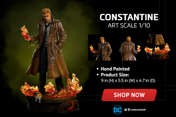 Statue Constantine - DC Comics Serie #7 - Art Scale 1/10 - Iron Studios