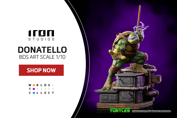 Donatello 1:10 Scale Statue by Iron Studios