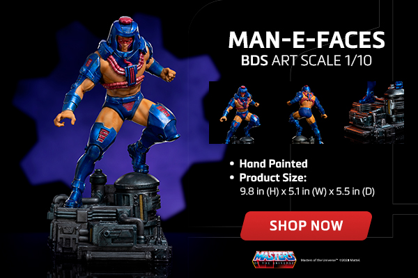 Statue Man-E-Faces - Masters of the Universe - Art Scale 1/10 - Iron Studios