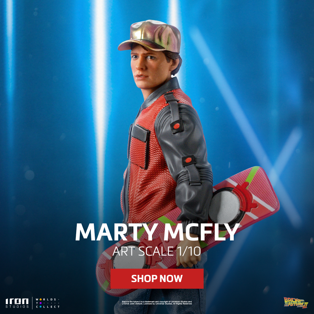 Statue Marty McFly - Back To The Future II - Art Scale 1/10 - Iron Studios