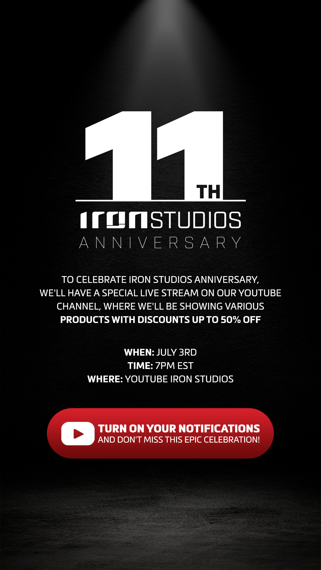 Anniversary Iron Studios