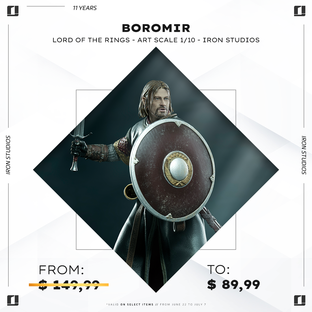 Statue Boromir - Lord of the Rings - Art Scale 1/10 - Iron Studios