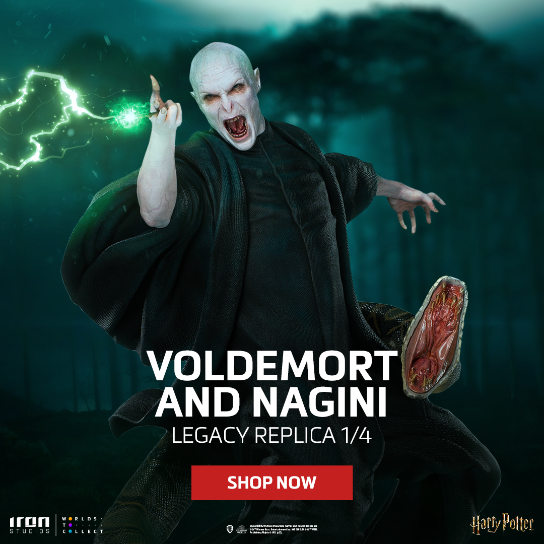 Statue Voldemort and Nagini - Harry Potter - Legacy Replica 1/4 - Iron Studios