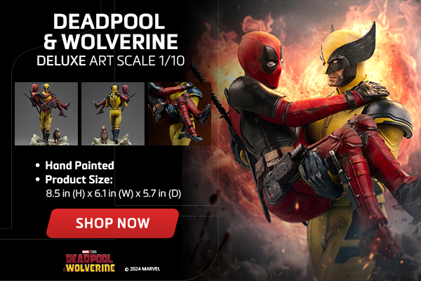 Statue Deadpool and Wolverine Deluxe - Deadpool and Wolverine Movie - Art Scale 1/10 - Iron Studios