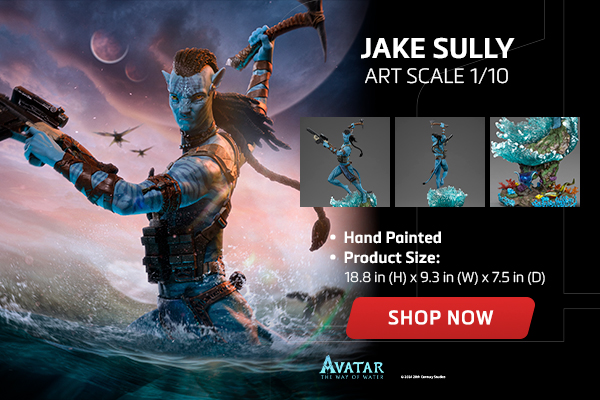 Statue Jake Sully - Avatar: The Way of Water - Art Scale 1/10 - Iron Studios